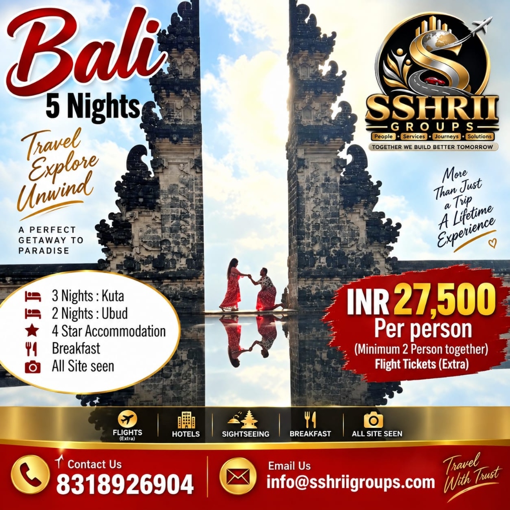 Bali 5 Nights Package Poster